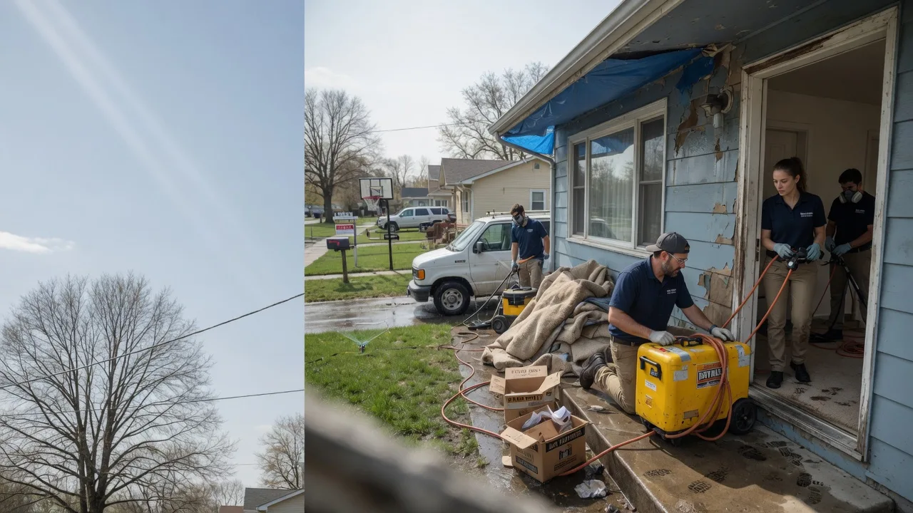 Basement Flood Cleanup in Edinburgh, IN near me